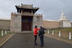 Entrance to the Erdene zuu